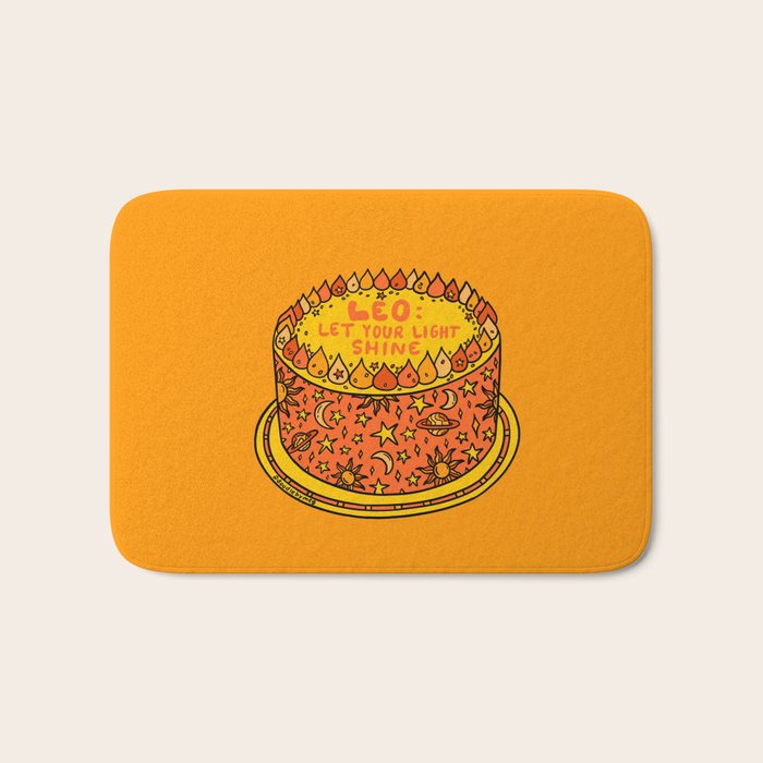 Leo Cake Bath Mat Gallery Image 1