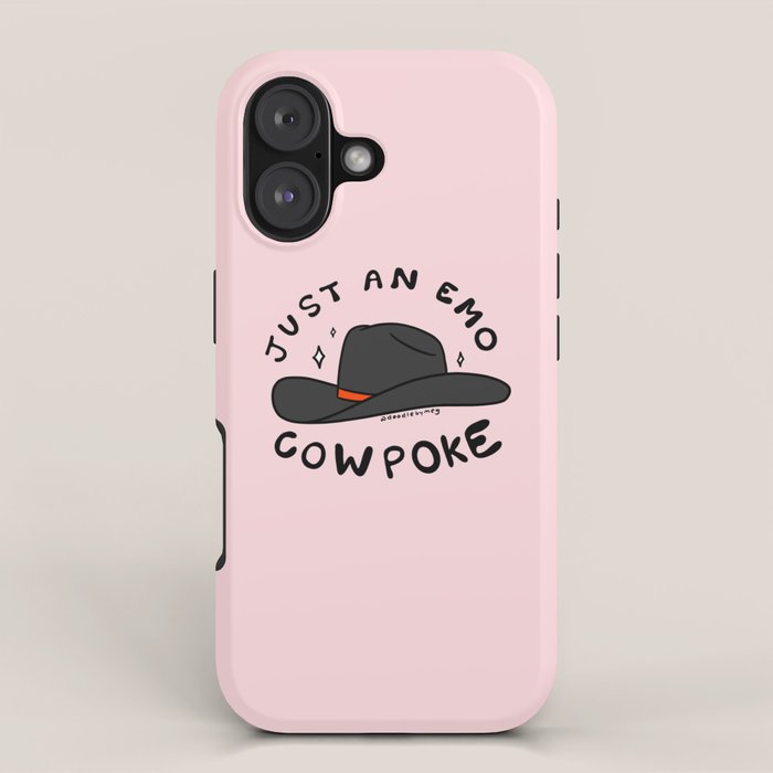 Just An Emo Cowpoke iPhone Case Gallery Image 1