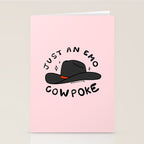 Just An Emo Cowpoke Stationery Card Gallery Image 2