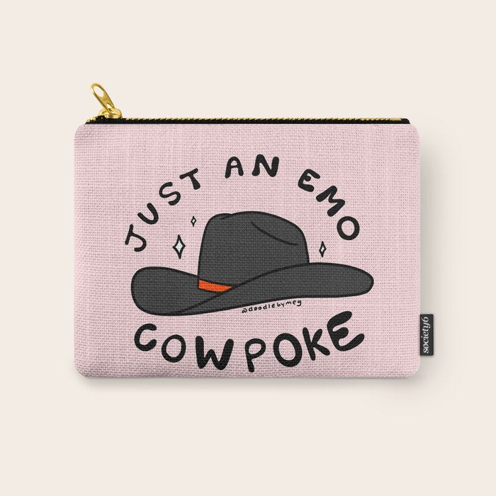 Just An Emo Cowpoke Carry All Pouch Gallery Image 1