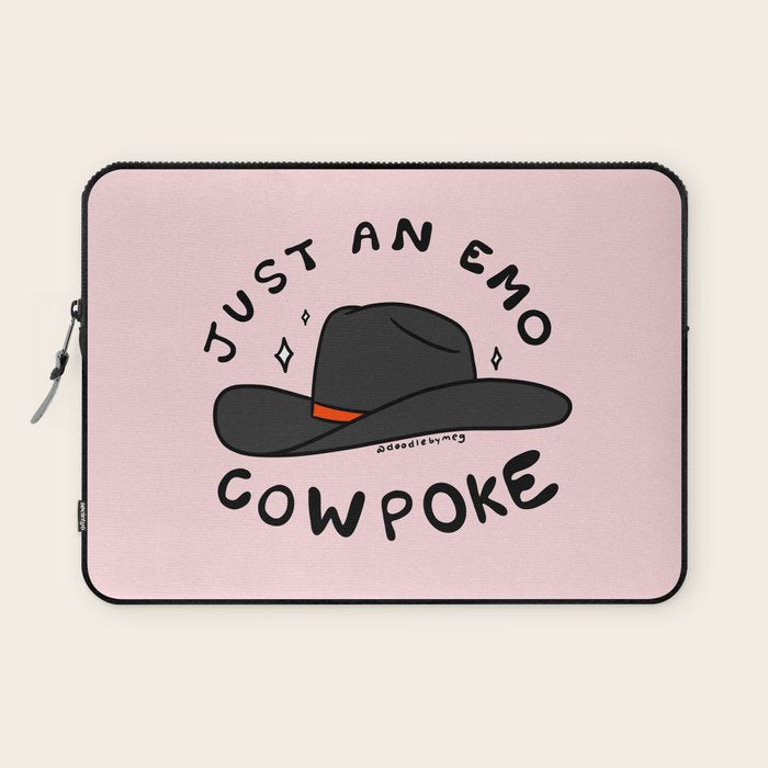 Just An Emo Cowpoke Laptop Sleeve Gallery Image 1