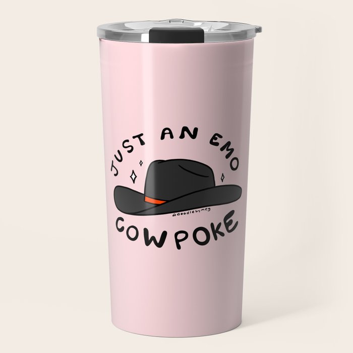 Just An Emo Cowpoke Travel Mug Gallery Image 1