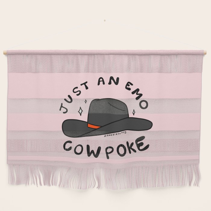 Just An Emo Cowpoke Wall Hanging Gallery Image 1