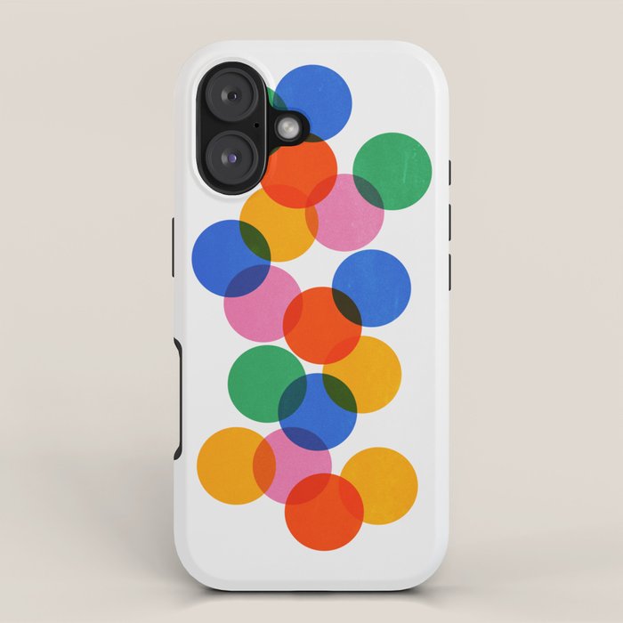 Bauhaus Circle Study iPhone Case Gallery Image 1