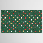 Geometric christmas decoration pattern Tablecloth Gallery Image 2