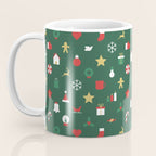 Geometric christmas decoration pattern Coffee Mug Gallery Image 3