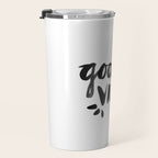 Good Vibes â Black Ink Travel Mug Gallery Image 3