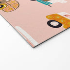 Retro Road Trip - Pink Palette Welcome Mat Gallery Image 2