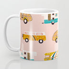 Retro Road Trip - Pink Palette Coffee Mug Gallery Image 3