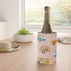 Retro Road Trip - Pink Palette Wine Chiller Gallery Image 4