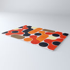 Mid-century geometry no4 Rug Gallery Image 3