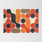 Mid-century geometry no4 Rug Gallery Image 2