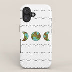 Aztec Moon iPhone Case Gallery Image 1