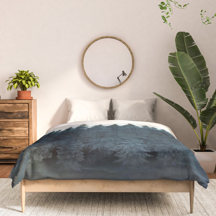 Forest Under the Sunset Comforter Gallery Image 3