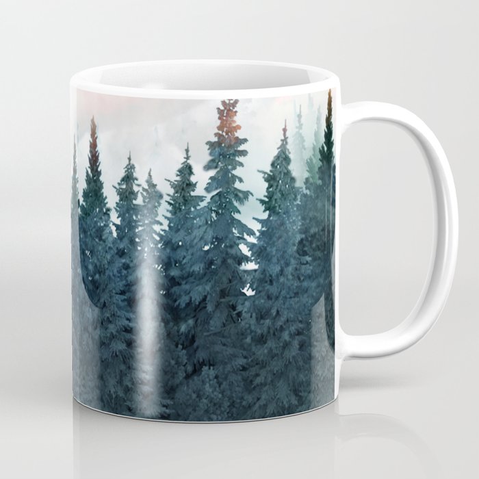 Forest Under the Sunset Coffee Mug Gallery Image 1