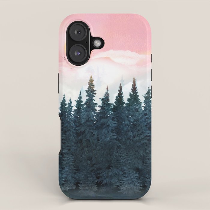 Forest Under the Sunset iPhone Case Gallery Image 1