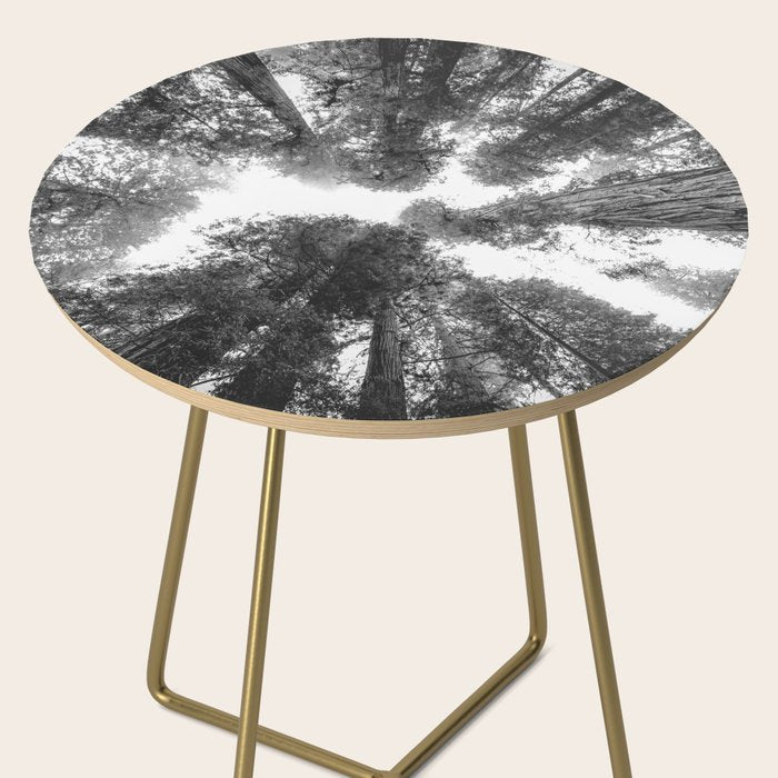 Into the Mist - Black and White Nature Photography Side Table Gallery Image 2