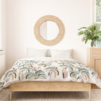 Rainbow Palm Duvet Cover Gallery Image 3