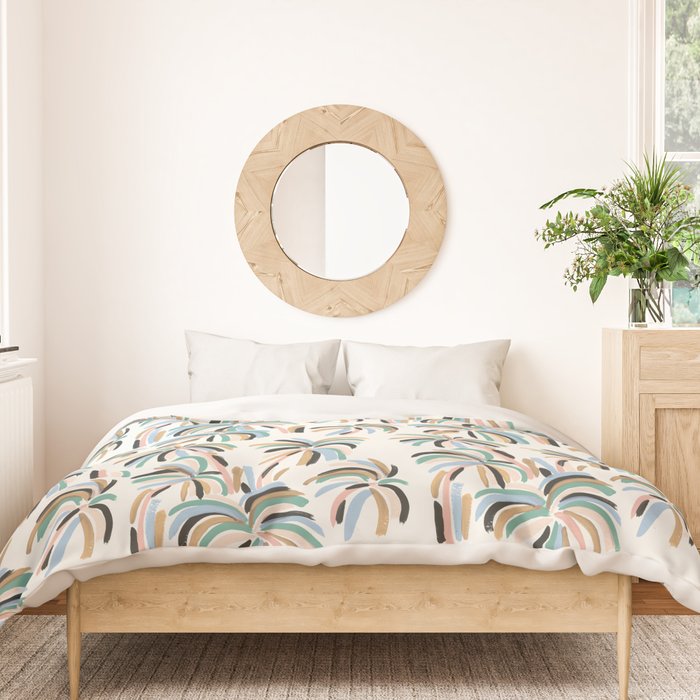 Rainbow Palm Duvet Cover Gallery Image 3