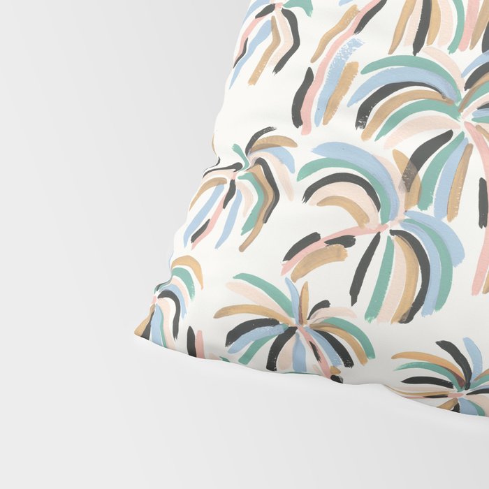 Rainbow Palm Pillow Sham Gallery Image 4