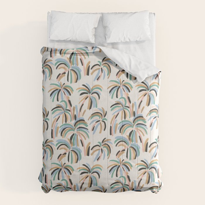 Rainbow Palm Comforter Gallery Image 6