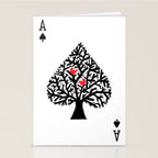 Ace of spade Stationery Card Gallery Image 2