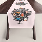 Retro Christmas tree no3 Table Runner Gallery Image 1