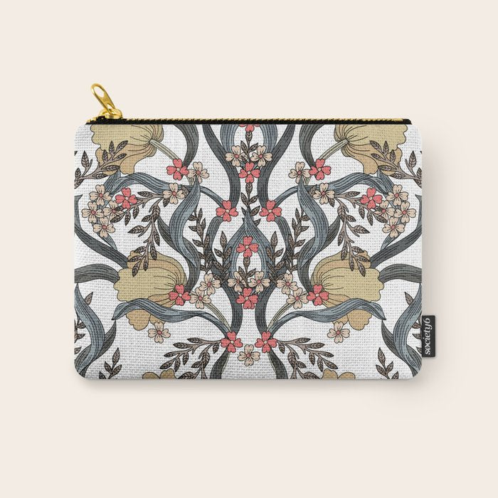 William Morris Pimpernel Art Nouveau Floral Carry All Pouch Gallery Image 1