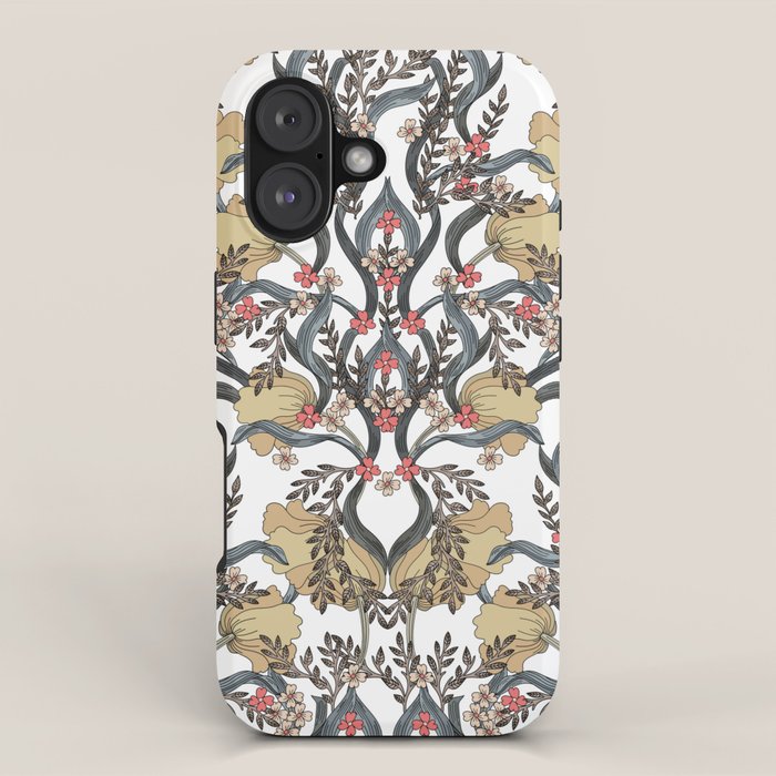 William Morris Pimpernel Art Nouveau Floral iPhone Case Gallery Image 1