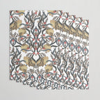 William Morris Pimpernel Art Nouveau Floral Wrapping Paper Gallery Image 3