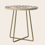 William Morris Pimpernel Art Nouveau Floral Side Table Gallery Image 1
