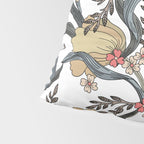 William Morris Pimpernel Art Nouveau Floral Pillow Sham Gallery Image 4