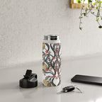 William Morris Pimpernel Art Nouveau Floral Water Bottle Gallery Image 4