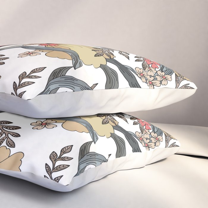 William Morris Pimpernel Art Nouveau Floral Pillow Sham Gallery Image 3