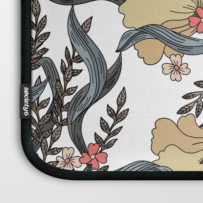 William Morris Pimpernel Art Nouveau Floral Laptop Sleeve Gallery Image 3