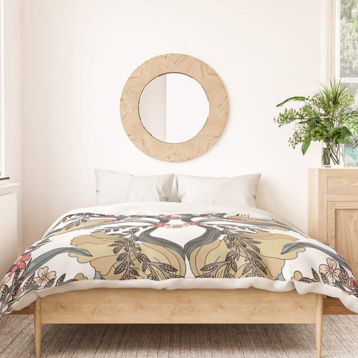 William Morris Pimpernel Art Nouveau Floral Duvet Cover Gallery Image 3
