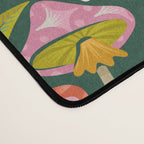 Kittens & Shrooms - Rainbow on Kelly Green Desk Mat Gallery Image 4