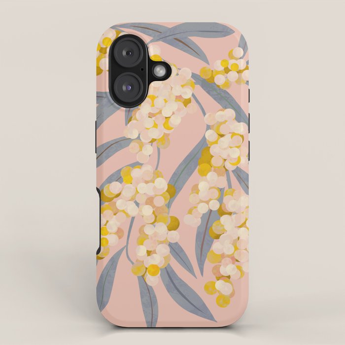  Acacia retinoides plant iPhone Case Gallery Image 1