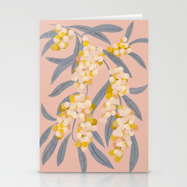  Acacia retinoides plant Stationery Card Gallery Image 1