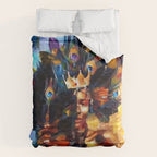 African American 'Amanirenas, Nubian-African Queen' Portrait Comforter Gallery Image 6