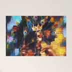 African American 'Amanirenas, Nubian-African Queen' Portrait Welcome Mat Gallery Image 1