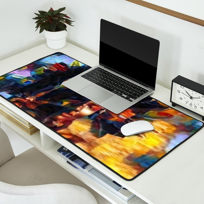 African American 'Amanirenas, Nubian-African Queen' Portrait Desk Mat Gallery Image 2