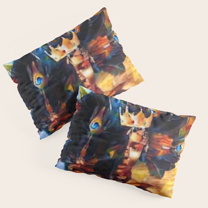 African American 'Amanirenas, Nubian-African Queen' Portrait Pillow Sham Gallery Image 3