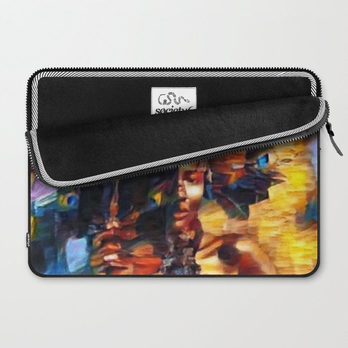 African American 'Amanirenas, Nubian-African Queen' Portrait Laptop Sleeve Gallery Image 2