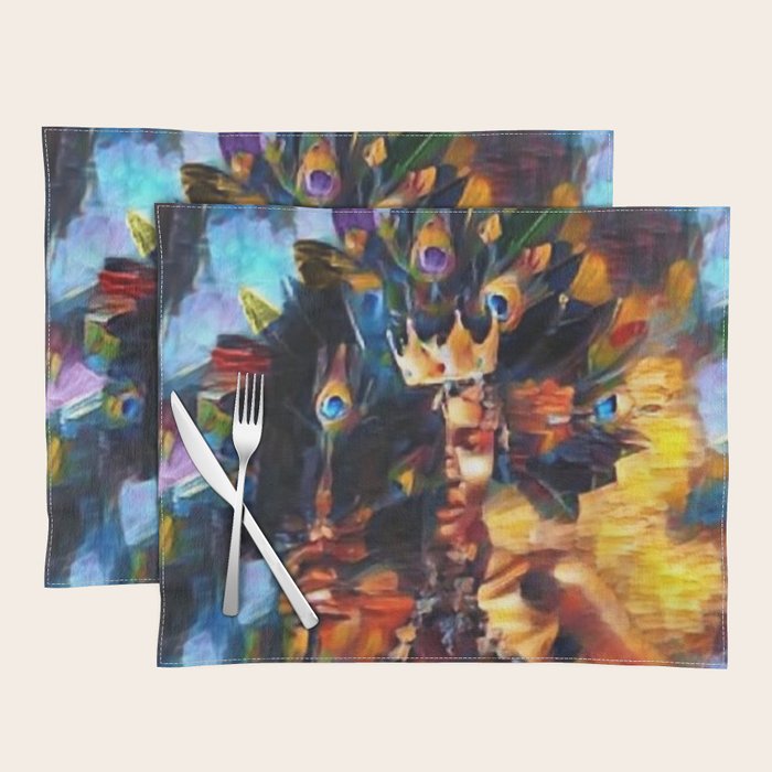 African American 'Amanirenas, Nubian-African Queen' Portrait Placemat Gallery Image 1