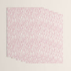 Tiger Stripes In Pink and Cream Wrapping Paper Gallery Image 3