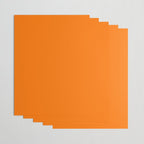 Bright Neon Orange Russet 2018 Fall Winter Color Trends Wrapping Paper Gallery Image 3