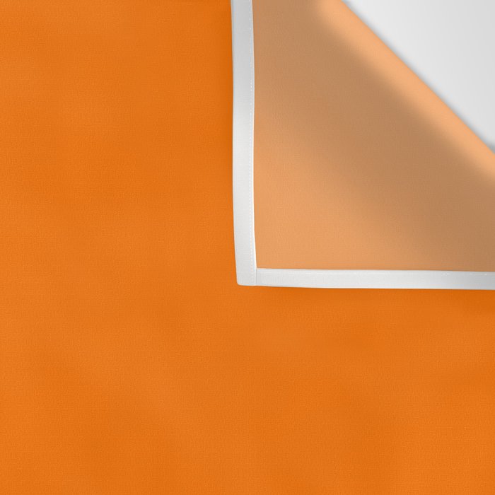 Bright Neon Orange Russet 2018 Fall Winter Color Trends Wall Tapestry Gallery Image 3