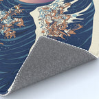 The Great Wave of Dachshunds Rug Gallery Image 4