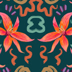 Passion Flower Joy Jade Pattern Coffee Mug Gallery Image 2